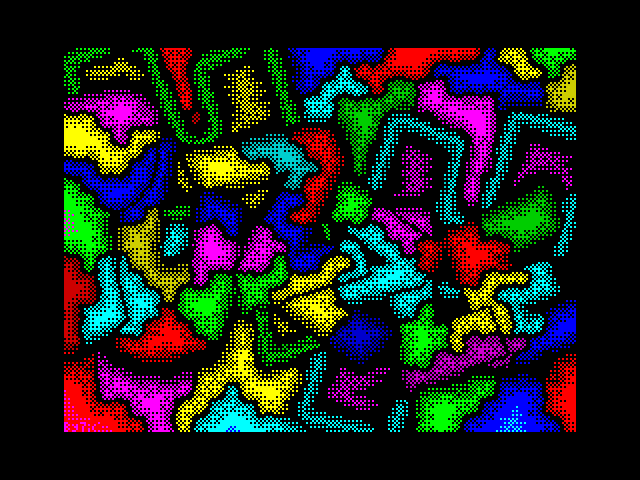 4x4 Off-Road Racing title screen for ZX Spectrum